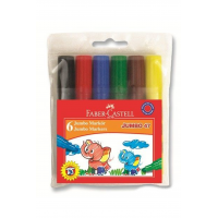 Faber Castell Fc Jumbo 47 Markör 6'lı Poşet