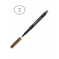 Faber Castell Permanent (S) Kahve 10'lu