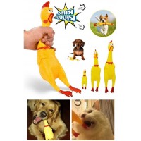 Ses Çıkaran Tavuk Kedi Köpek Oyuncağı 16 cm