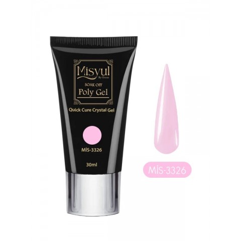 Poly Jel Protez Tırnak Hızlı Tırnak Uzatma Polygel 30 ML 3326