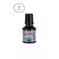 Edding Tahta Kalem Mürekkep 30 Ml Siyah 10'lu
