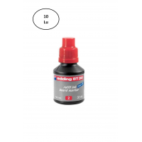 Edding Tahta Kalem Mürekkep 30 Ml Kırmızı 10'lu