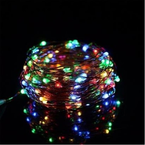 Pilli Dekoratif Peri Led Işık 3 Metre (RGB) Gaming Aydınlatma
