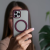 İPHONE 11 PRO MAX TLP RENKLİ MAGSAFE ÖZELLİKLİ SİLİKON KILIF Renk BORDO