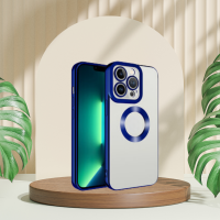 İPHONE 14 PRO MAX YANLARI RENKLİ LOGO GÖSTEREN TLP MEGA KILIF Renk LACİVERT
