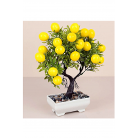 Saksılı Yapay Limon Ağcı5638