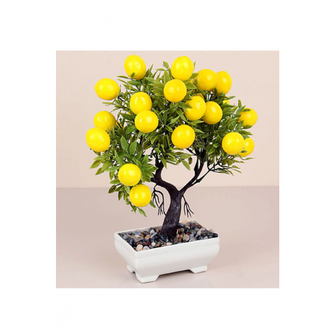 Saksılı Yapay Limon Ağcı5638