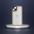İPHONE 13 YANLARI RENKLİ SİLİKON PARLAK ARKA YÜZEYLİ TLP TİGER HİBRİT KAPAK Renk KREM