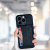 İPHONE 14 PRO MAX TLP KARTLIKLI STANDLI  LÜX DERİ KILIF Renk MOR