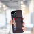 İPHONE 13 PRO MAX TLP KARTLIKLI STANDLI  LÜX DERİ KILIF Renk KAHVERENGİ