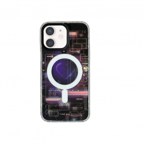 İPHONE 12 TLP DESENLİ MAGSAFE CASE Renk DESEN 10