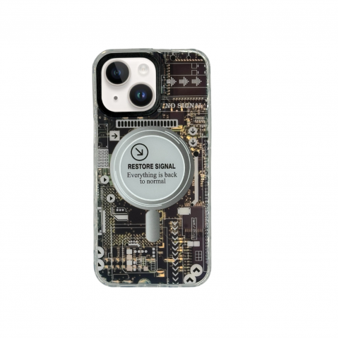 İPHONE 14 PLUS TLP DESENLİ MAGSAFE CASE Renk DESEN 1