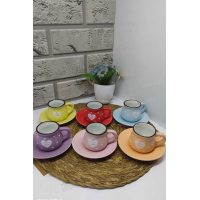 Lüks Kahve Fincanı 6'lıPAK-2209