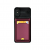XİAOMİ REDMİ 9A TLP KARTLIKLI SİLİKON KILIF Renk LİLA