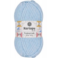 Yumurcak Kadife El Örgü İpi Bebe Mavi K523