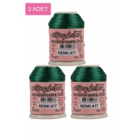 3 Adet Altınbaşak Oya ve Dantel İpi 20 gr -    - No: 417