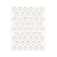 Yapışkanlı Vida Tapası (Beyaz) 10 mm